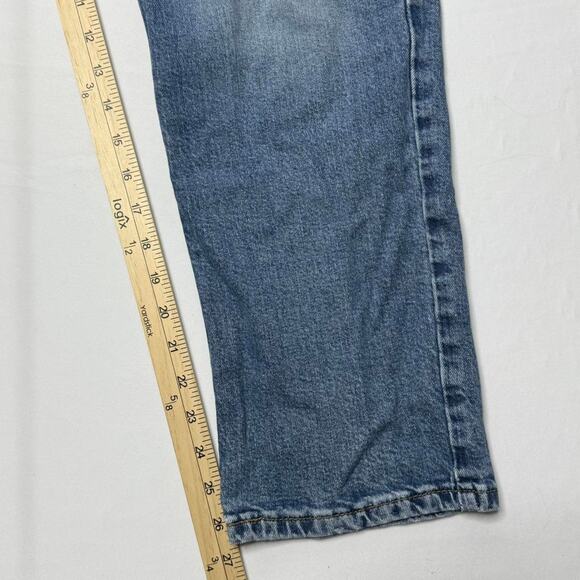Levi’s 514 Straight Fit Jeans Blue Men’s Size 38x30 Light Distressed Vintage - Picture 7 of 8